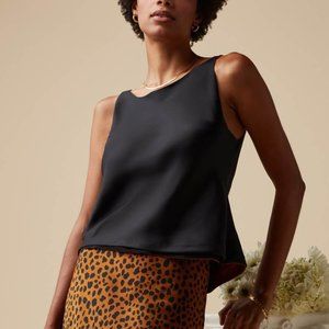 VETTA Reversible Cropped Tank Black/Gold Size S